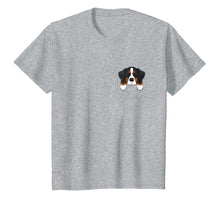 Load image into Gallery viewer, Bernese Mountain Dog Pocket Graphic T-Shirt Dog Gift Shirt