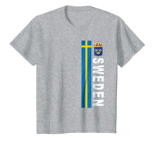 Load image into Gallery viewer, Funny shirts V-neck Tank top Hoodie sweatshirt usa uk au ca gifts for Sweden Soccer Style Jersey Themed Swedish Flag T-shirt 1900735