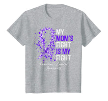 Load image into Gallery viewer, Funny shirts V-neck Tank top Hoodie sweatshirt usa uk au ca gifts for My Mom's Fight Is My Fight Pancreatic Cancer Awareness Gifts T-Shirt 1739472