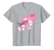 Load image into Gallery viewer, My Melody And Kuromi Valentine's Day Hearts Tee Shirt
