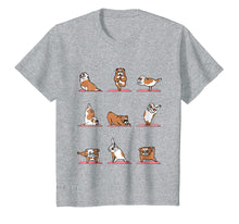 Load image into Gallery viewer, Funny shirts V-neck Tank top Hoodie sweatshirt usa uk au ca gifts for English Bulldog Yoga Puppy Yoga Poses and Meditation T-Shirt 562726