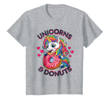 Load image into Gallery viewer, Funny shirts V-neck Tank top Hoodie sweatshirt usa uk au ca gifts for Unicorns & Donuts T shirt Girls Squad Party Rainbow Gifts 875870