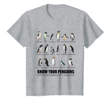 Load image into Gallery viewer, Funny shirts V-neck Tank top Hoodie sweatshirt usa uk au ca gifts for Know Your Penguins Shirt 483565