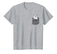 Load image into Gallery viewer, Kitty Cat in my your Pocket Gift, Funny Cat T-Shirt-96294