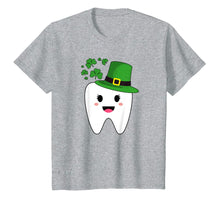 Load image into Gallery viewer, Cute Tooth With Hat Dental Assistant Gifts St Patricks day T-Shirt-261838