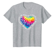 Load image into Gallery viewer, Be Kind Shirt Groovy Tie Dye Hippie Peace Gift Anti Bullying T-Shirt-538071