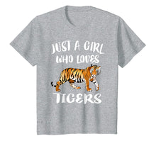 Load image into Gallery viewer, Just A Girl Who Loves Tigers Tiger Animal Lover Gift T-Shirt-249523