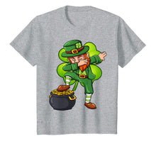 Load image into Gallery viewer, St Patricks Day Dabbing Leprechaun Irish Boys Girls Kids Dab TShirt528143