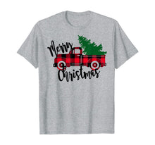 Load image into Gallery viewer, Funny shirts V-neck Tank top Hoodie sweatshirt usa uk au ca gifts for Buffalo Plaid Red Truck Women's Christmas Vintage Christmas T-Shirt 891141