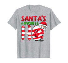 Load image into Gallery viewer, Funny shirts V-neck Tank top Hoodie sweatshirt usa uk au ca gifts for Santas Favorite Ho Santa favourite Ho Funny Girls Christmas T-Shirt 138278