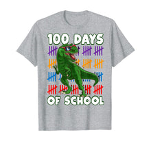 Load image into Gallery viewer, 100 Days Of School 100th Day Dino T-Shirt-685044
