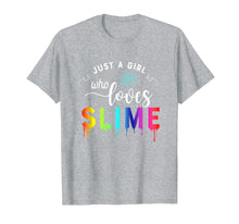 Load image into Gallery viewer, Funny shirts V-neck Tank top Hoodie sweatshirt usa uk au ca gifts for Slime Shirts for Girls Just a Girl Who Loves Slime Tee 1245648