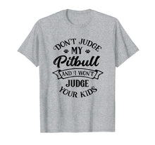 Load image into Gallery viewer, Cute Pitbull Mom T-Shirt, Rude Pit Bull Love Puppy Tshirt
