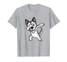 Load image into Gallery viewer, Funny shirts V-neck Tank top Hoodie sweatshirt usa uk au ca gifts for Siberian Husky Dog Dab Dance T-Shirt gifts for Boy Girls Kid 720461