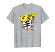 Load image into Gallery viewer, Funny shirts V-neck Tank top Hoodie sweatshirt usa uk au ca gifts for Assistant Principal Superhero Shirt Funny Comic Tee Gifts 1082581