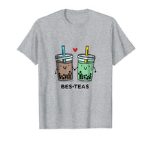 Load image into Gallery viewer, Bes-Teas - Besties Best Friends Bubble Tea Boba Cute T Shirt