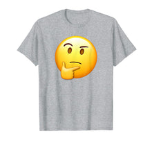 Load image into Gallery viewer, Thinking Emoji Funny Sarcastic Smiley Emoji T-Shirt
