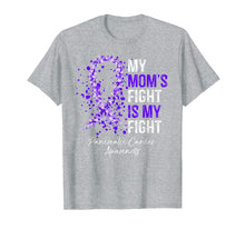 Load image into Gallery viewer, Funny shirts V-neck Tank top Hoodie sweatshirt usa uk au ca gifts for My Mom's Fight Is My Fight Pancreatic Cancer Awareness Gifts T-Shirt 1739472