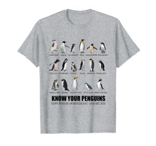 Load image into Gallery viewer, Funny shirts V-neck Tank top Hoodie sweatshirt usa uk au ca gifts for Know Your Penguins Shirt 483565