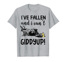 Load image into Gallery viewer, Funny shirts V-neck Tank top Hoodie sweatshirt usa uk au ca gifts for I've Fallen And Can't Giddy Up Cow T Shirt For Women Men 3136472