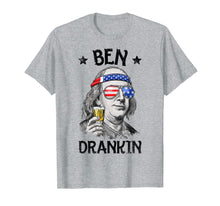 Load image into Gallery viewer, Ben Drankin 4th of July T Shirt Benjamin Franklin Men Gifts 43264