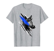 Load image into Gallery viewer, Funny shirts V-neck Tank top Hoodie sweatshirt usa uk au ca gifts for Thin Blue Line K9 T-Shirt 1518053