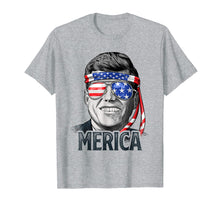 Load image into Gallery viewer, Funny shirts V-neck Tank top Hoodie sweatshirt usa uk au ca gifts for Kennedy Merica 4th of July T shirt President JFK Men Gifts 2302695