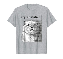 Load image into Gallery viewer, Taylor White Cat Tee Swift Rep Tour T-Shirt