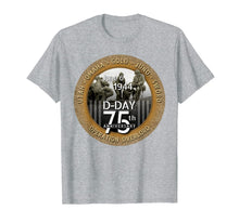Load image into Gallery viewer, WWII D-Day 75th Anniversary T Shirt Utah Beach Rescue Tee 77028