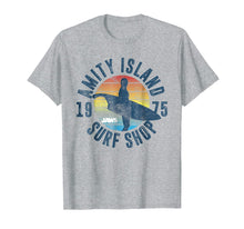 Load image into Gallery viewer, Jaws Amity Island Surf Board Graphic T-Shirt 98470