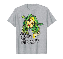 Load image into Gallery viewer, Petrify the Patriarchy Medusa Feminist Shirt