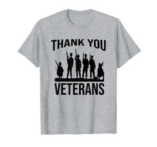Load image into Gallery viewer, Thank you Veterans T-Shirt