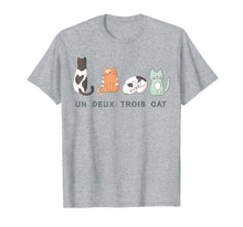 Load image into Gallery viewer, Cute Un Deux Trois Cat Kitty Gifts for Women, Gifts TShirt998779