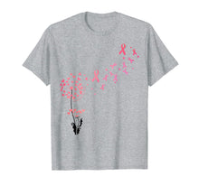 Load image into Gallery viewer, Flower Heart Dandelion Funny Breast Cancer Awareness T-Shirt 679826