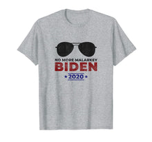 Load image into Gallery viewer, Joe Biden for President 2020 No More Malarkey Vintage Funny T-Shirt-63075