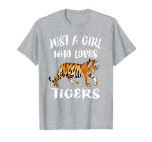 Load image into Gallery viewer, Just A Girl Who Loves Tigers Tiger Animal Lover Gift T-Shirt-249523