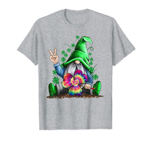 Load image into Gallery viewer, Hippie Gnomes T-Shirt Hippie Clover St Patrick's Day Gifts T-Shirt-568689