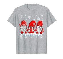 Load image into Gallery viewer, Three Gnomes In Red Costume Christmas Gift Funny X-mas Tee T-Shirt