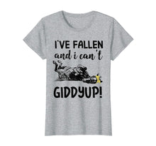 Load image into Gallery viewer, Funny shirts V-neck Tank top Hoodie sweatshirt usa uk au ca gifts for I've Fallen And Can't Giddy Up Cow T Shirt For Women Men 3136472