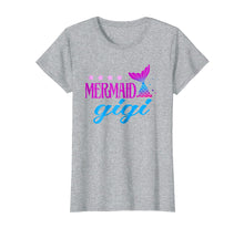 Load image into Gallery viewer, Mermaid-Gigi Grandma Short Sleeve Womens Shirts Gifts