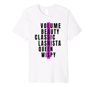 Funny shirts V-neck Tank top Hoodie sweatshirt usa uk au ca gifts for Lash Artist Gift Tshirt Eyelash Esthetician Present 3519722