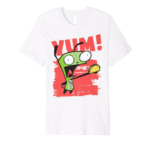 Load image into Gallery viewer, Funny shirts V-neck Tank top Hoodie sweatshirt usa uk au ca gifts for Invader Zim Gir Screaming Yum! Taco Portrait Premium T-Shirt 3334201
