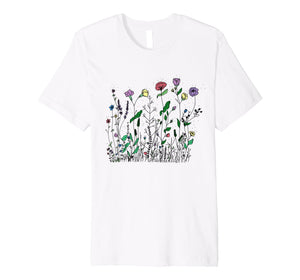 Funny shirts V-neck Tank top Hoodie sweatshirt usa uk au ca gifts for Wild Flowers T-Shirt 2055442