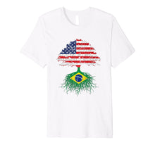 Load image into Gallery viewer, Funny shirts V-neck Tank top Hoodie sweatshirt usa uk au ca gifts for Brazil Brasil Roots American Grown Shirt For Men Women Kids 1521482

