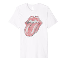 Load image into Gallery viewer, Mens The Rolling Stones Distressed Tongue T-Shirt
