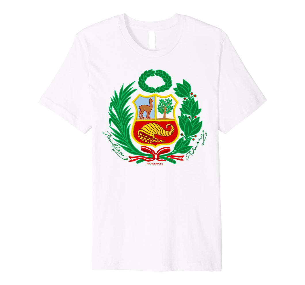 Funny shirts V-neck Tank top Hoodie sweatshirt usa uk au ca gifts for Polo Escudo Peru - Escudo Nacional De Peru 2456777