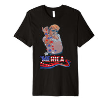 Load image into Gallery viewer, Funny Trump Bae - 4th July Trump Salt Bae Independence Day Premium T-Shirt 696043
