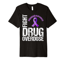 Load image into Gallery viewer, Funny shirts V-neck Tank top Hoodie sweatshirt usa uk au ca gifts for Fight Drug Overdose Opioid Awareness Graphic T-Shirt 2328948
