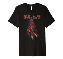 Load image into Gallery viewer, Basketball - Chicago Jordan G.O.A.T. Dunk T-Shirt 91037
