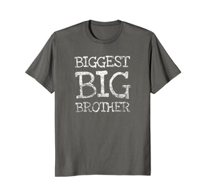 Funny shirts V-neck Tank top Hoodie sweatshirt usa uk au ca gifts for Vintage Biggest Big Brother T-Shirt Distressed Retro Brother 1912162